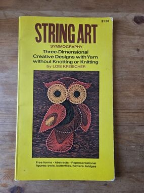 String Art Symmography Book 1971 — Lois Kreischer